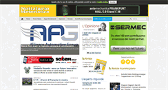 Desktop Screenshot of notiziariomotoristico.com